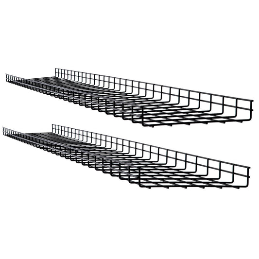 Tripp Lite Srwb12210X2Str Wire Mesh Cable Tray - 300 X 50 X 1500 Mm (12 In. X 2 In. X 5 Ft.), 2-Pack
