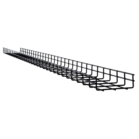 Tripp Lite Srwb6210Str10 Wire Mesh Cable Tray - 150 X 50 X 3000 Mm (6 In. X 2 In. X 10 Ft.), 10 Pack