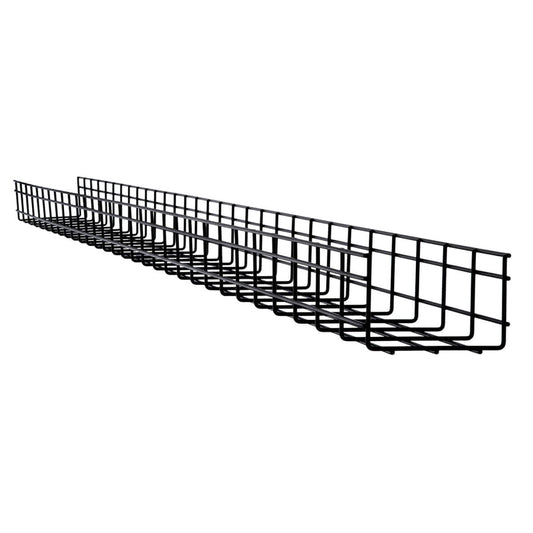 Tripp Lite Srwb6410Str10 Wire Mesh Cable Tray - 150 X 100 X 3000 Mm (6 In. X 4 In. X 10 Ft.), 10 Pack