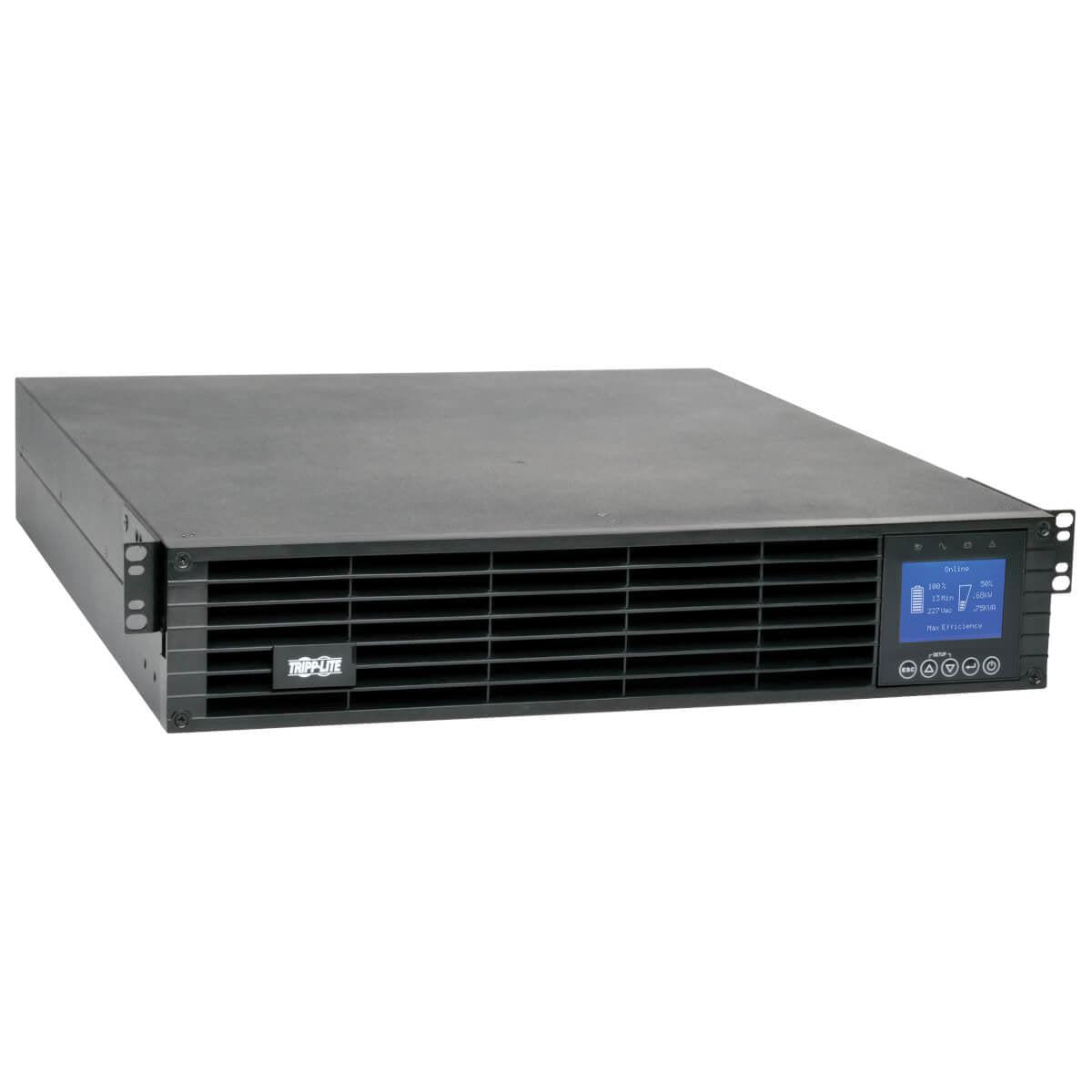 Tripp Lite Suint1000Lcd2Un 208/230V 1000Va 900W Double-Conversion Ups - 6 Outlets, Extended Run, Webcardlx, Lcd, Usb, Db9, 2U