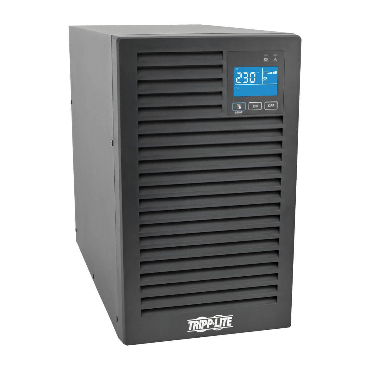 Tripp Lite Suint2000Xlcd Smartonline 230V 2Kva 1800W On-Line Double-Conversion Ups, Tower, Extended Run, Network Card Options, Lcd, Usb, Db9