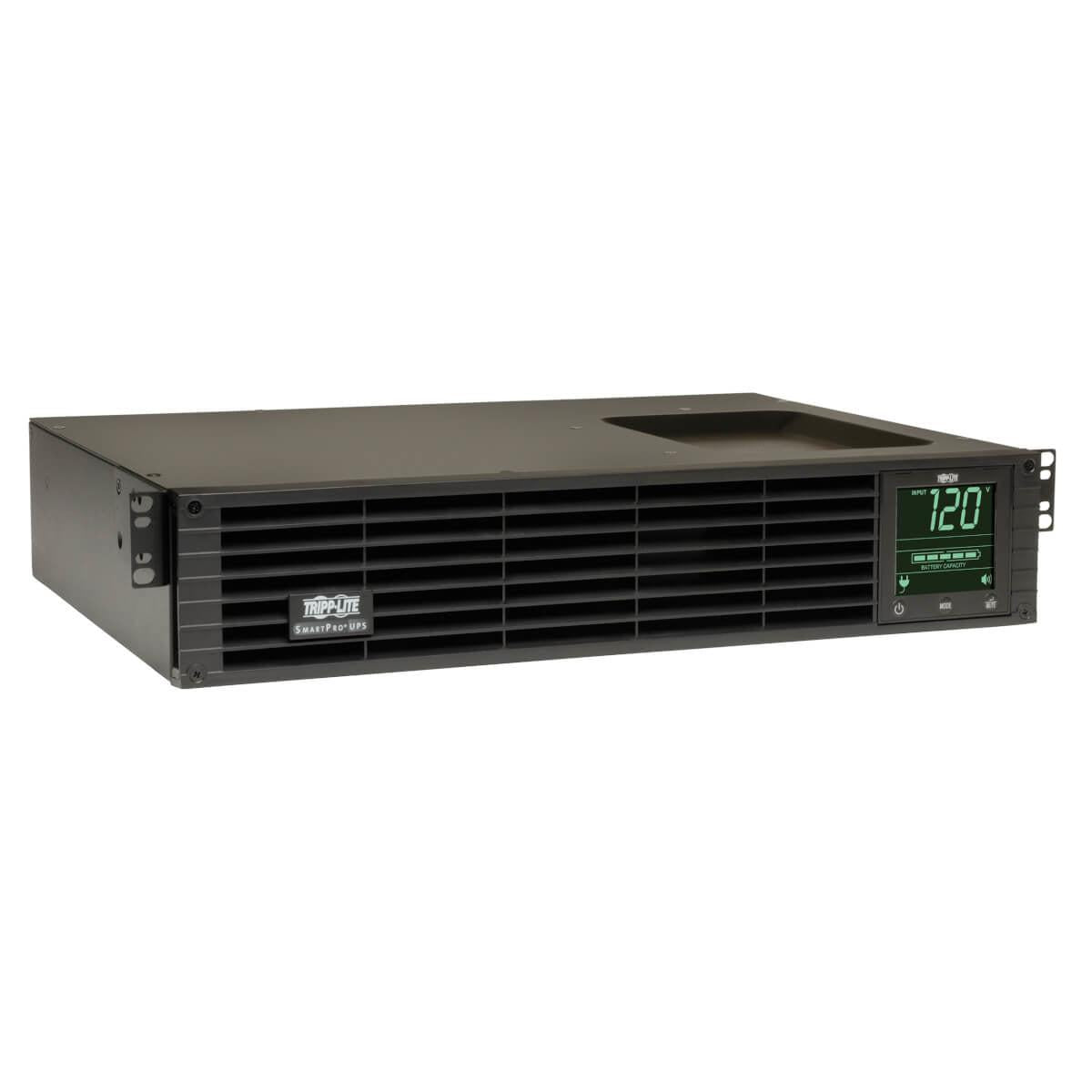 Tripp Lite Smartpro 120V 1.5Kva 1.35Kw Line-Interactive Sine Wave Ups, Snmp, Webcard Option, 2U Rack, Lcd, Usb, Db9 Serial