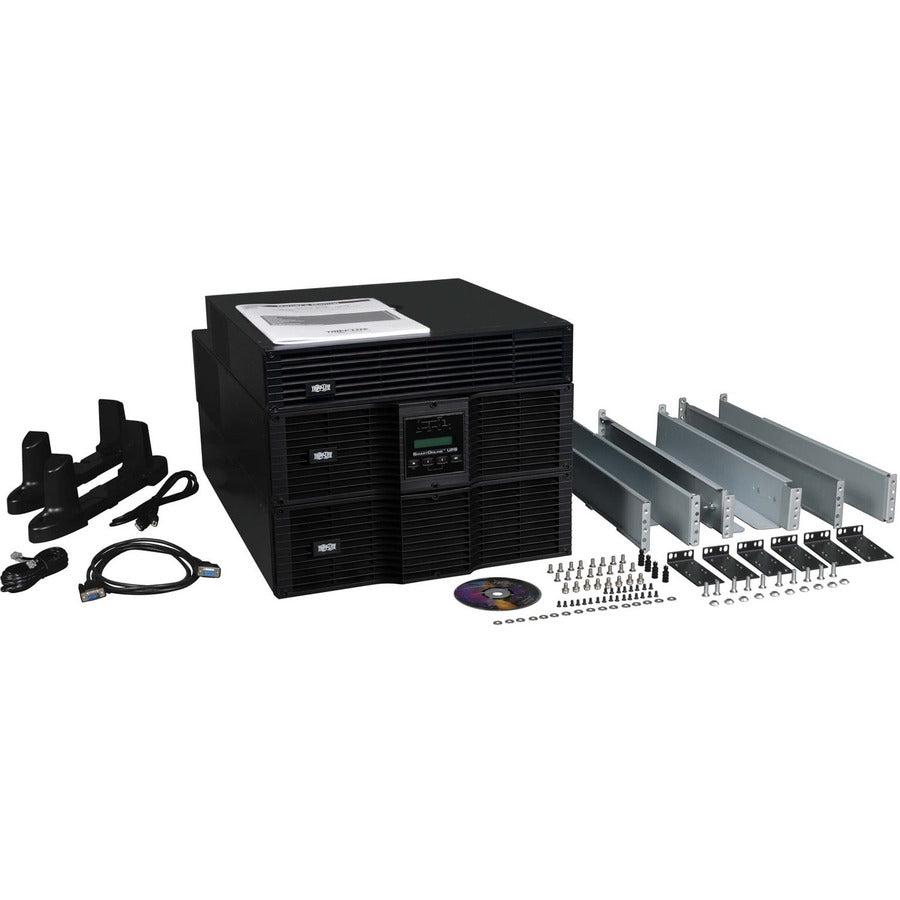 Tripp Lite Smartonline 208/120V 8Kva 7.2Kw On-Line Double-Conversion Ups, Extended Run, Snmp, Webcard, 8U Rack/Tower, Bypass Switch
