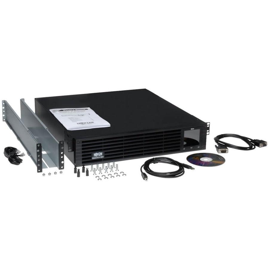 Tripp Lite Smartpro 120V 2.6Kva 1.92Kw Line-Interactive Sine Wave Ups, Extended Run, Snmp, Webcard, 2U Rack/Tower, Usb, Db9 Serial