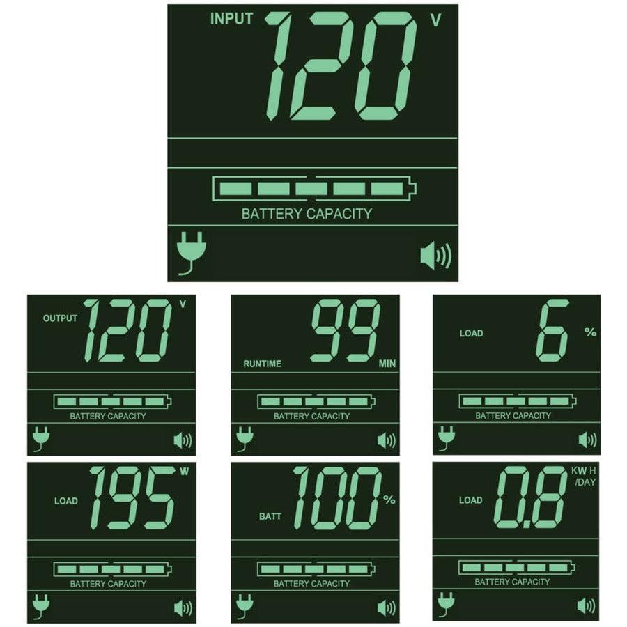 Tripp Lite Smartpro 120V 2.6Kva 1.92Kw Line-Interactive Sine Wave Ups, Extended Run, Snmp, Webcard, 2U Rack/Tower, Usb, Db9 Serial