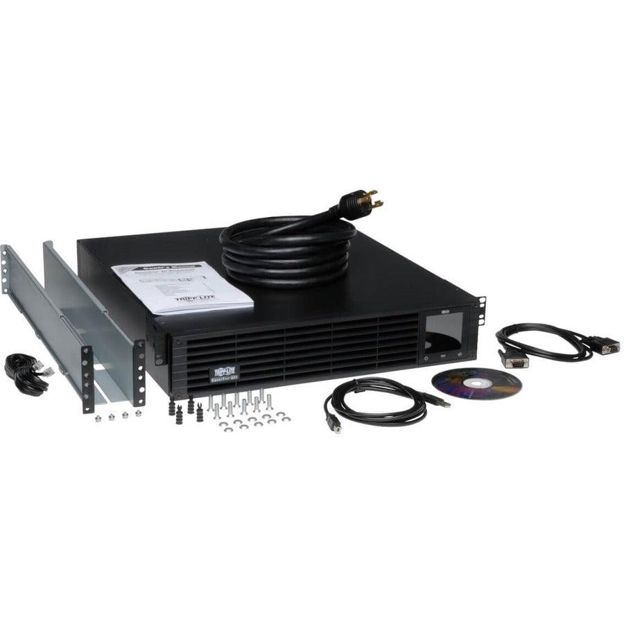 Tripp Lite Smartpro 120V 3Kva 2.88Kw Line-Interactive Sine Wave Ups, Extended Run, Snmp, Webcard, 2U Rack/Tower, Lcd, Usb, Db9 Serial