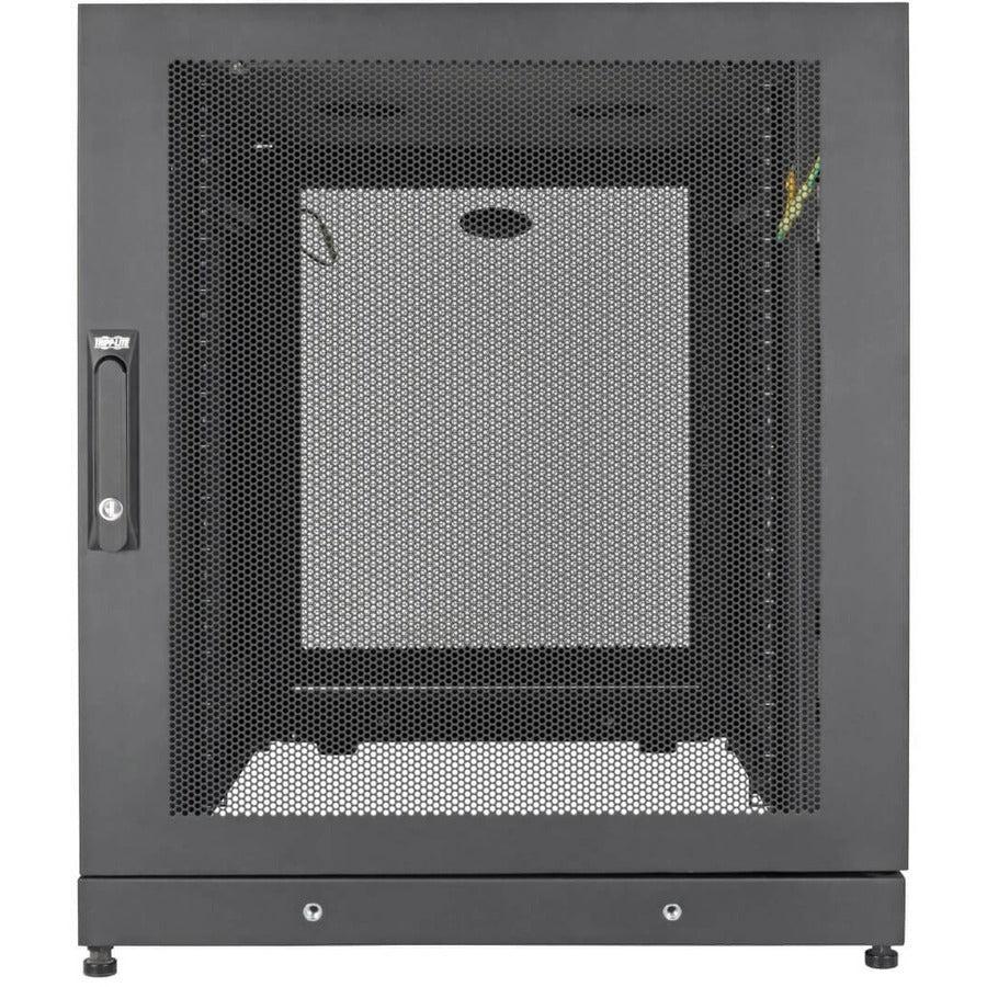 Tripp Lite Sr14Ubdp 14U Smartrack Extra Deep Small Server Rack Enclosure, Doors & Side Panels Included