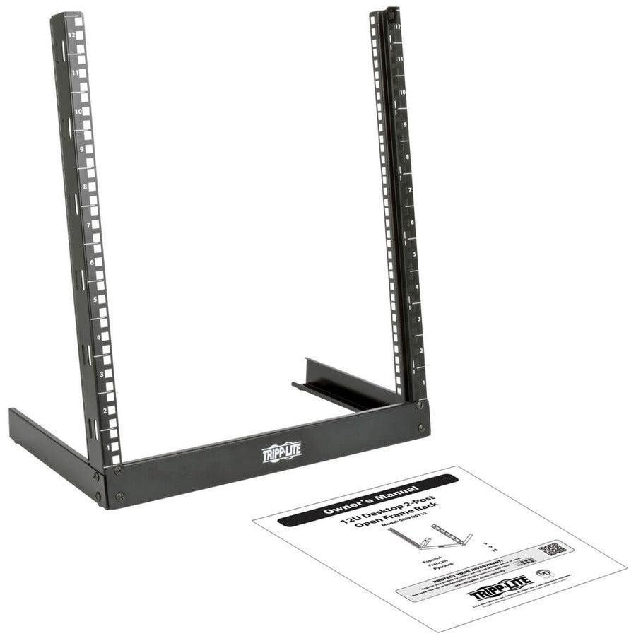 Tripp Lite Sr2Post12 Smartrack 12U Desktop 2-Post Open-Frame Rack