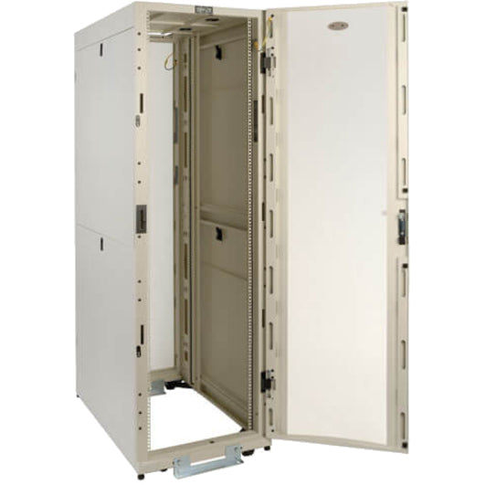 Tripp Lite Sr42Uw 42U Smartrack White Standard-Depth Rack Enclosure Cabinet With Doors & Side Panels
