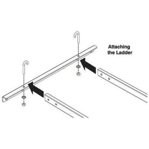 Tripp Lite Srladderattach Smartrack Hardware Kit - Connects Srcableladder To A Wall Or Open Frame Rack
