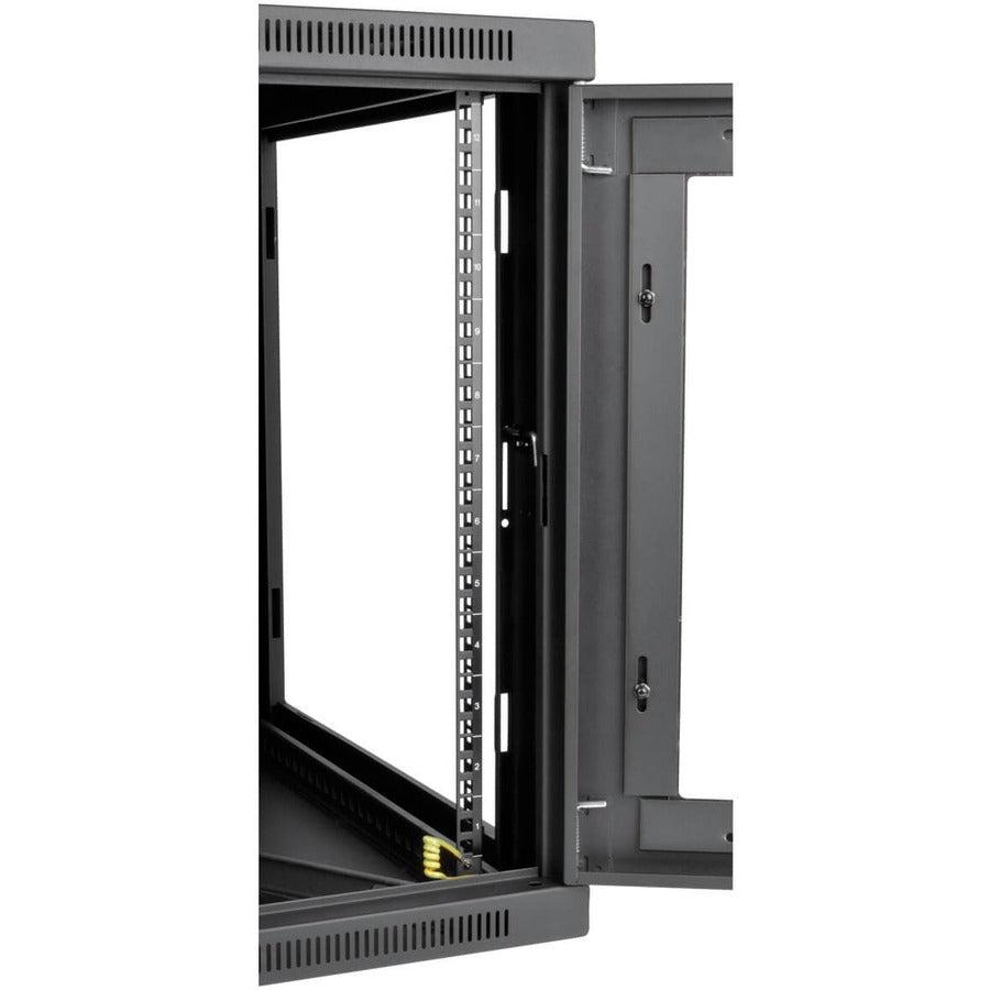 Tripp Lite Srw12Us33G Smartrack 12U Server-Depth Wall-Mount Small Rack Enclosure, Clear Acrylic Window, Hinged Back