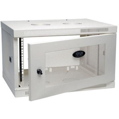 Tripp Lite Srw6Uw Smartrack 6U Low-Profile Switch-Depth Wall-Mount Mini Rack Enclosure, White