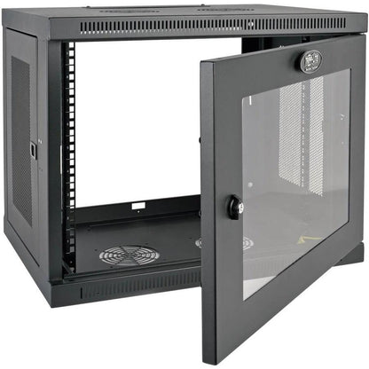 Tripp Lite Srw9Ug Smartrack 9U Low-Profile Switch-Depth Wall-Mount Mini Rack Enclosure, Clear Acrylic Window