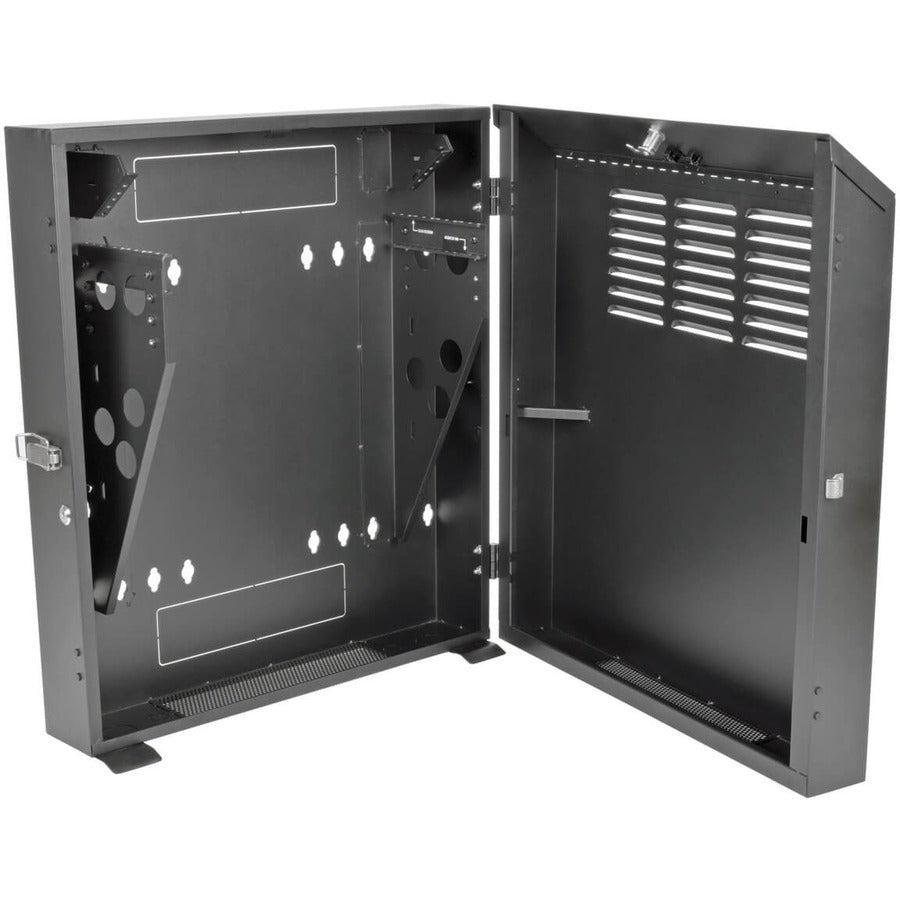 Tripp Lite Srwf4U Smartrack 4U Low-Profile Vertical-Mount Switch-Depth Wall-Mount Rack Enclosure Cabinet