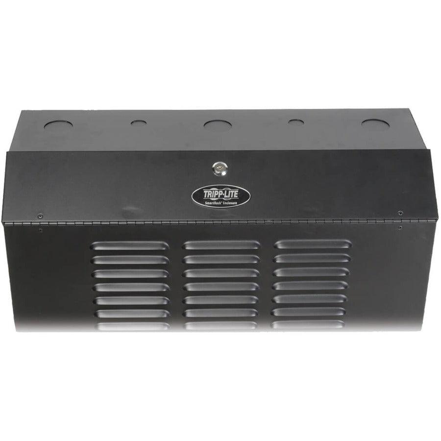 Tripp Lite Srwf6U36 Smartrack 6U Low-Profile Vertical-Mount Server-Depth Wall-Mount Rack Enclosure Cabinet