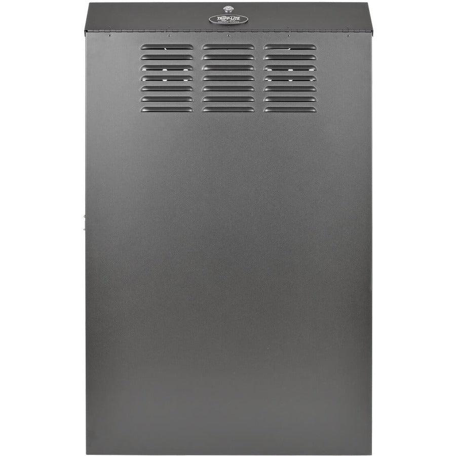 Tripp Lite Srwf6U36 Smartrack 6U Low-Profile Vertical-Mount Server-Depth Wall-Mount Rack Enclosure Cabinet