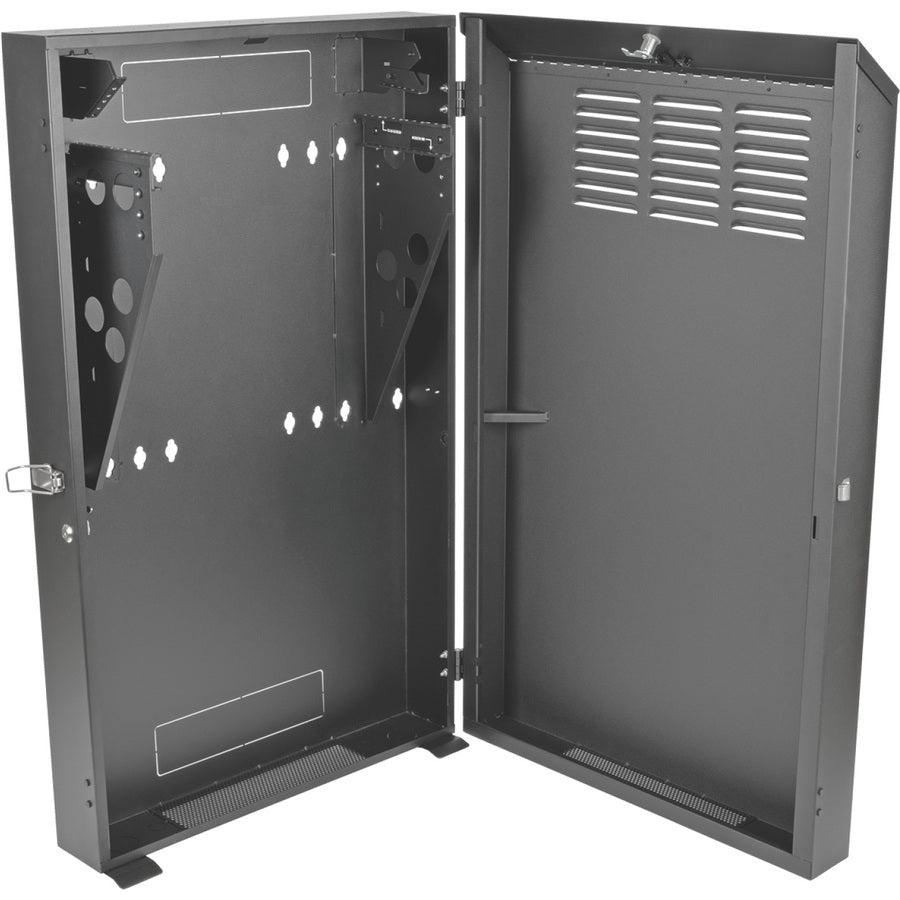 Tripp Lite Srwf6U36 Smartrack 6U Low-Profile Vertical-Mount Server-Depth Wall-Mount Rack Enclosure Cabinet