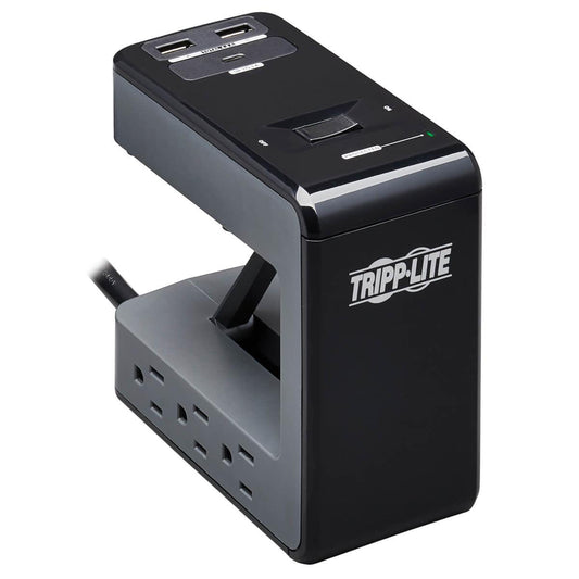 Tripp Lite Tlp648Ucbam Surge Protector Black, Grey 6 Ac Outlet(S) 120 V