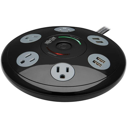 Tripp Lite Tlp406Usbufo Surge Protector Black, Grey 4 Ac Outlet(S) 120 V 1.83 M