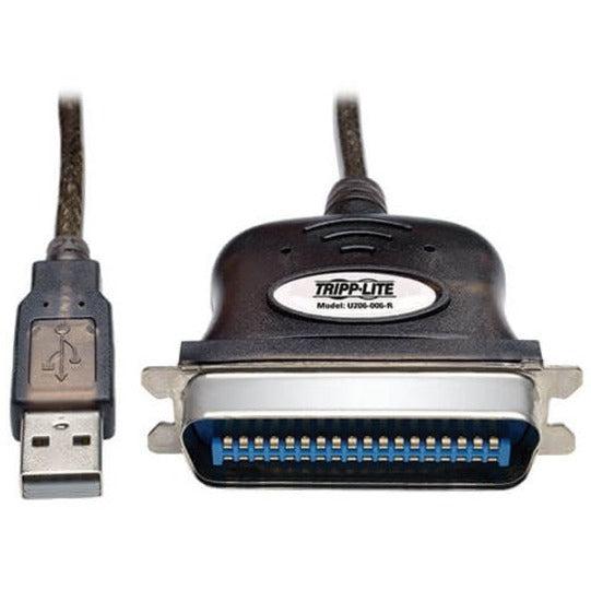 Tripp Lite U206-006-R Usb To Parallel Printer Cable (Usb-A To Centronics 36 M/M), 6 Ft. (1.83 M)