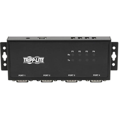 Tripp Lite U208-004-Ind 4-Port Rs-422/Rs-485 Usb To Serial Ftdi Adapter With Com Retention (Usb-B To Db9 F/M)