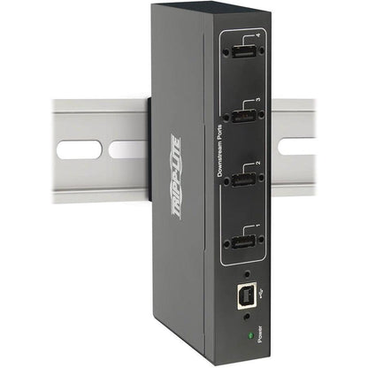 Tripp Lite U223-004-Ind-1 4-Port Industrial-Grade Usb 2.0 Hub - 15 Kv Esd Immunity, Metal Housing, Wall/Din Mountable