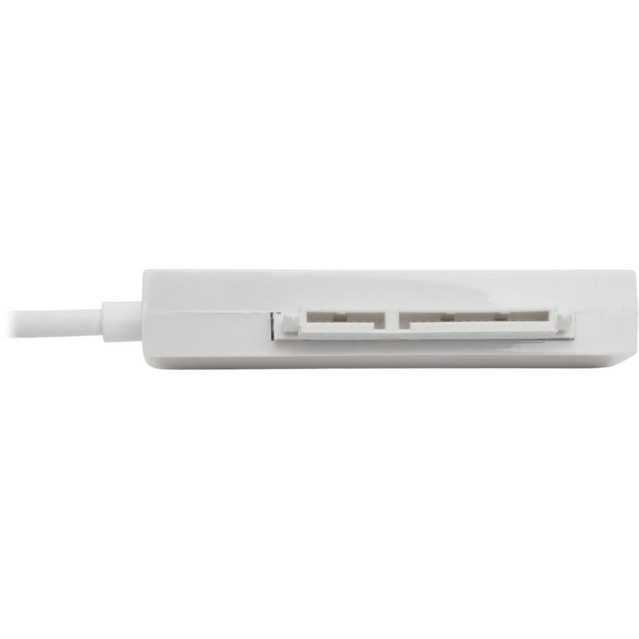 Tripp Lite U338-06N-Sata-W Usb 3.0 Superspeed To Sata Iii Adapter Cable With Uasp, 2.5 In. Sata Hard Drives, White