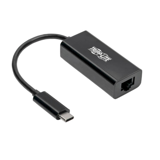 Tripp Lite U436-06N-Gb Usb-C To Gigabit Network Adapter With Thunderbolt 3 Compatibility - Black