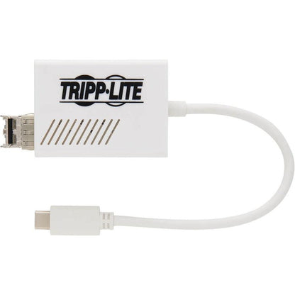 Tripp Lite U436-Smf-1G-Lc Usb-C 3.1 To Fiber Optic Transceiver Gigabit Ethernet Adapter, Singlemode, 1310 Nm, Lc, Up To 5 Km