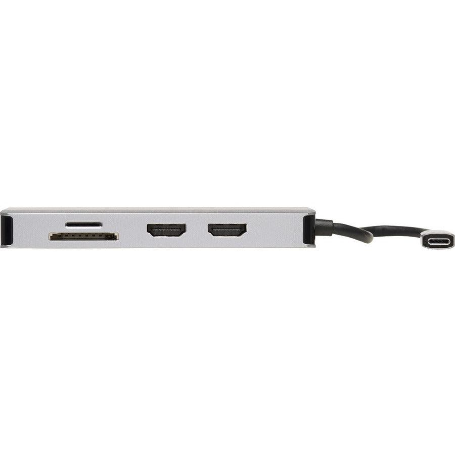 Tripp Lite U442-Dock8-Gg Notebook Dock/Port Replicator Wired Usb 3.2 Gen 1 (3.1 Gen 1) Type-C Black, Grey