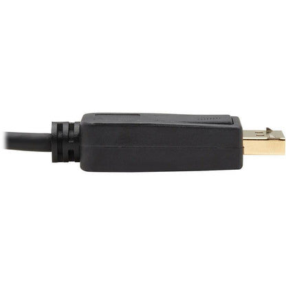 Tripp Lite U444-003-Dp-Bd Usb-C To Displayport Bi-Directional Active Adapter Cable (M/M), 4K 60 Hz, Hdr, Locking Dp Connector, 3 Ft. (0.9 M)