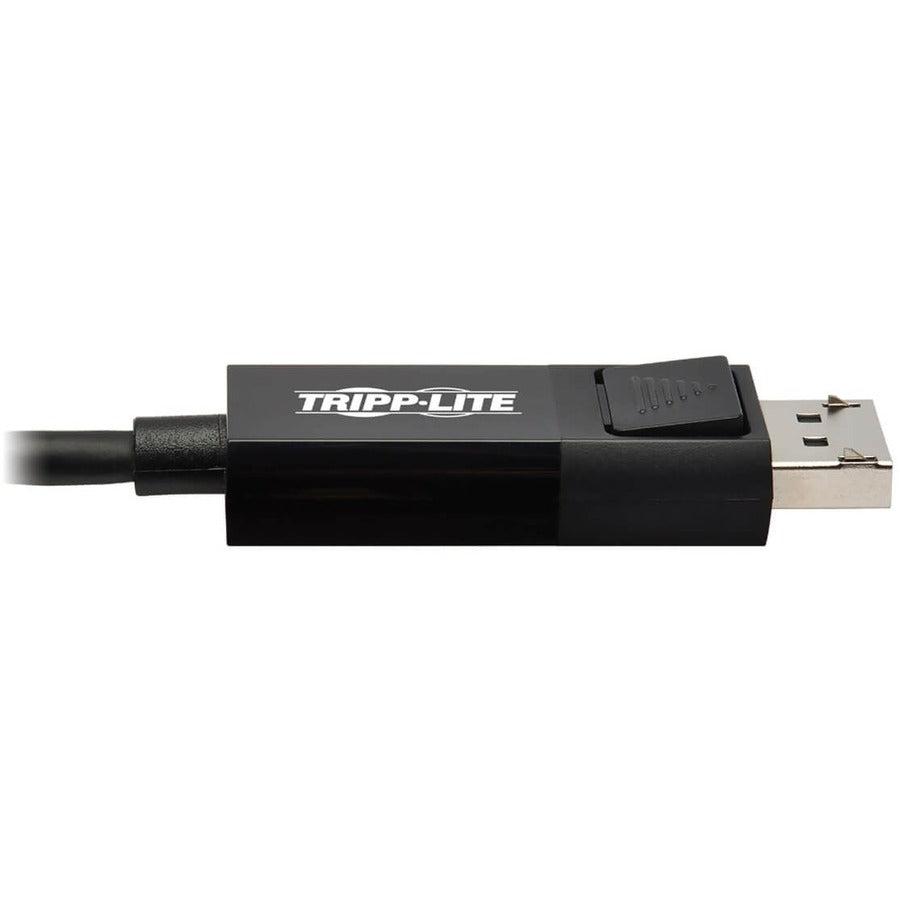 Tripp Lite U444-003-Dp-Be Usb-C To Displayport Adapter Cable (M/M), 4K 60 Hz, Hdr, Locking Dp Connector, 3 Ft. (0.9 M)