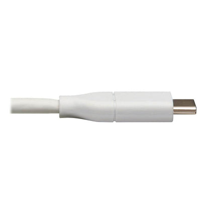 Tripp Lite U444-003-H4K6We Usb-C To Hdmi Adapter Cable (M/M), 4K 60 Hz, 4:4:4, Thunderbolt 3 Compatible, White, 3 Ft. (0.9 M)