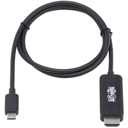 Tripp Lite U444-003-Hbe Usb-C To Hdmi Adapter Cable (M/M), 4K, 4:4:4, Thunderbolt 3 Compatible, Black, 3 Ft. (0.9 M)