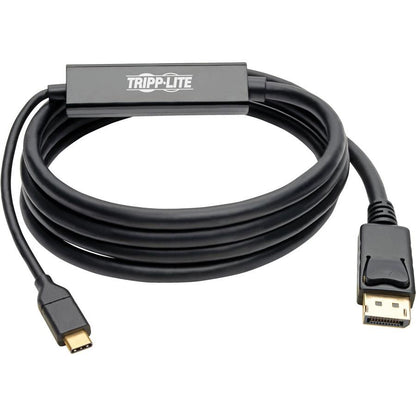 Tripp Lite U444-006-Dp Usb-C To Displayport Active Adapter Cable (M/M), 4K 60 Hz, 6 Ft. (1.8 M)