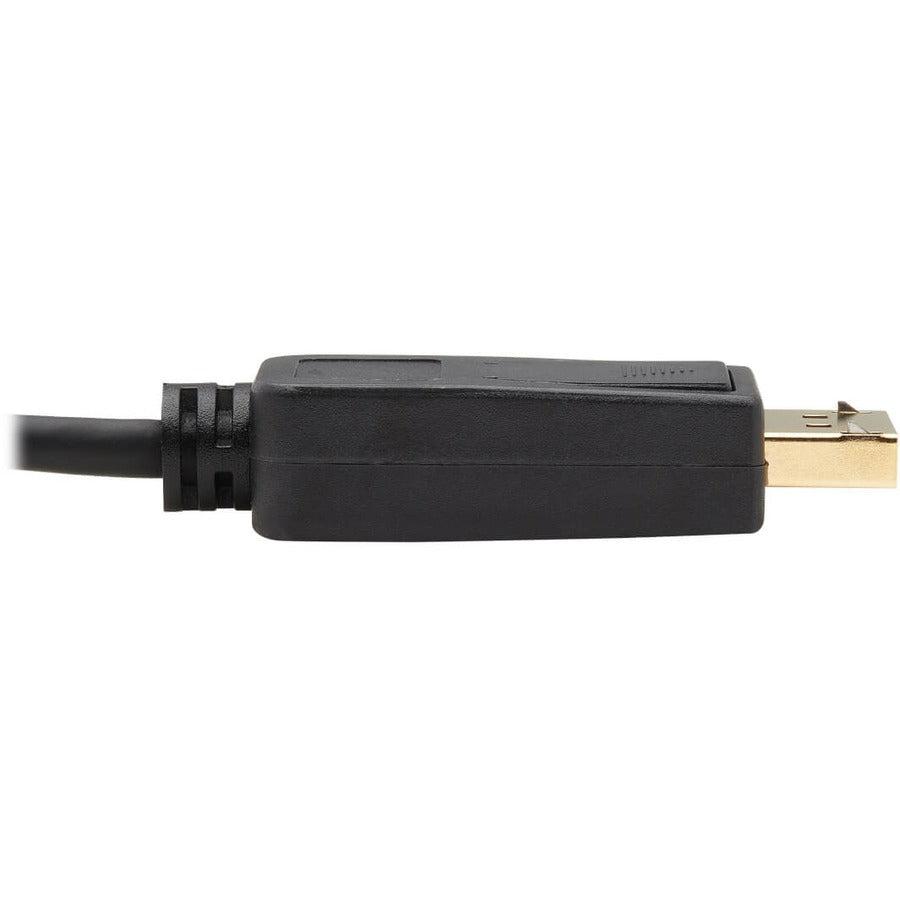 Tripp Lite U444-010-Dp-Bd Usb-C To Displayport Bi-Directional Active Adapter Cable (M/M), 4K 60 Hz, Hdr, Locking Dp Connector, 10 Ft. (3.1 M)