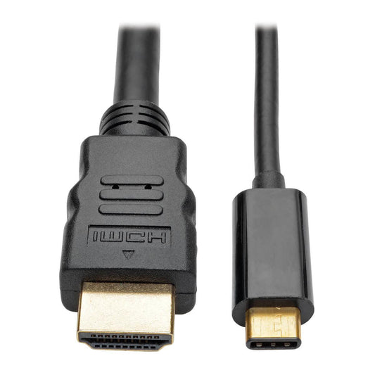 Tripp Lite U444-016-H Usb-C To Hdmi Active Adapter Cable (M/M), 4K, Black, 16 Ft. (4.9 M)