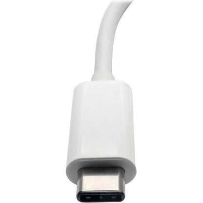 Tripp Lite U444-06N-D-C Usb-C To Dvi Adapter With Pd Charging, White