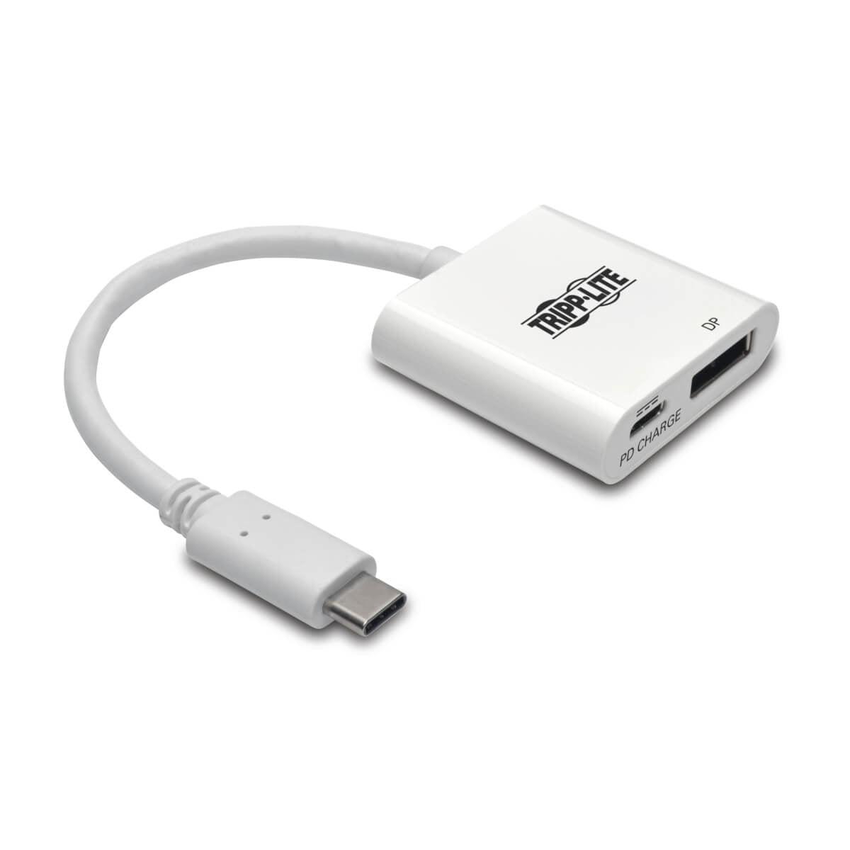 Tripp Lite U444-06N-Dp-C Usb-C To Displayport 4K 60Hz Adapter With Pd Charging