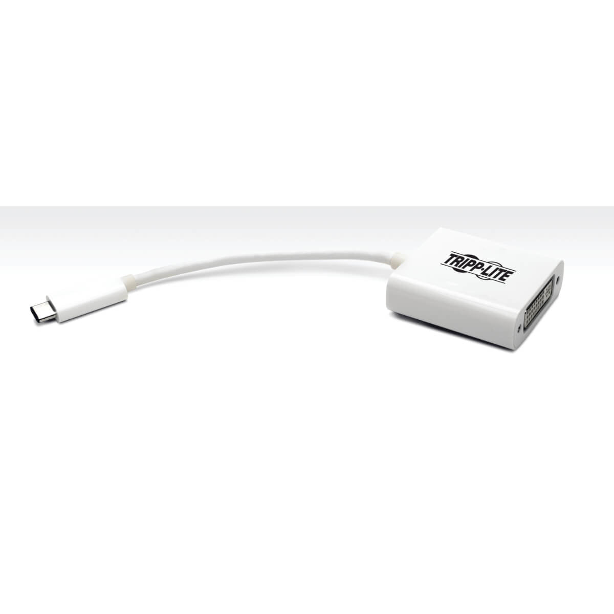 Tripp Lite U444-06N-Dvi-Am Usb-C To Dvi Adapter With Alternate Mode - Dp 1.2, White