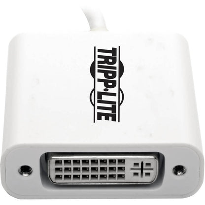 Tripp Lite U444-06N-Dvi-Am Usb-C To Dvi Adapter With Alternate Mode - Dp 1.2, White