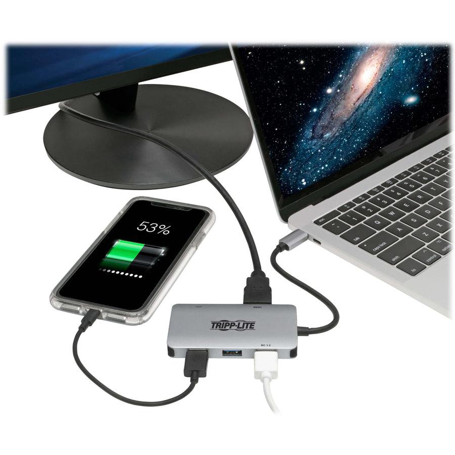 USB-C Multiport Adapter, 4K HDMI, USB-A, 100W PD 3.0, HDCP