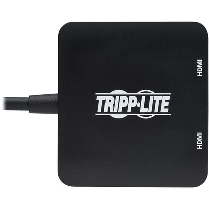 Tripp Lite U444-2H-Mst4K6 Usb-C Adapter, Dual Display - 4K 60 Hz Hdmi, Hdr, 4:4:4, Hdcp 2.2, Dp 1.4 Alt Mode, Black