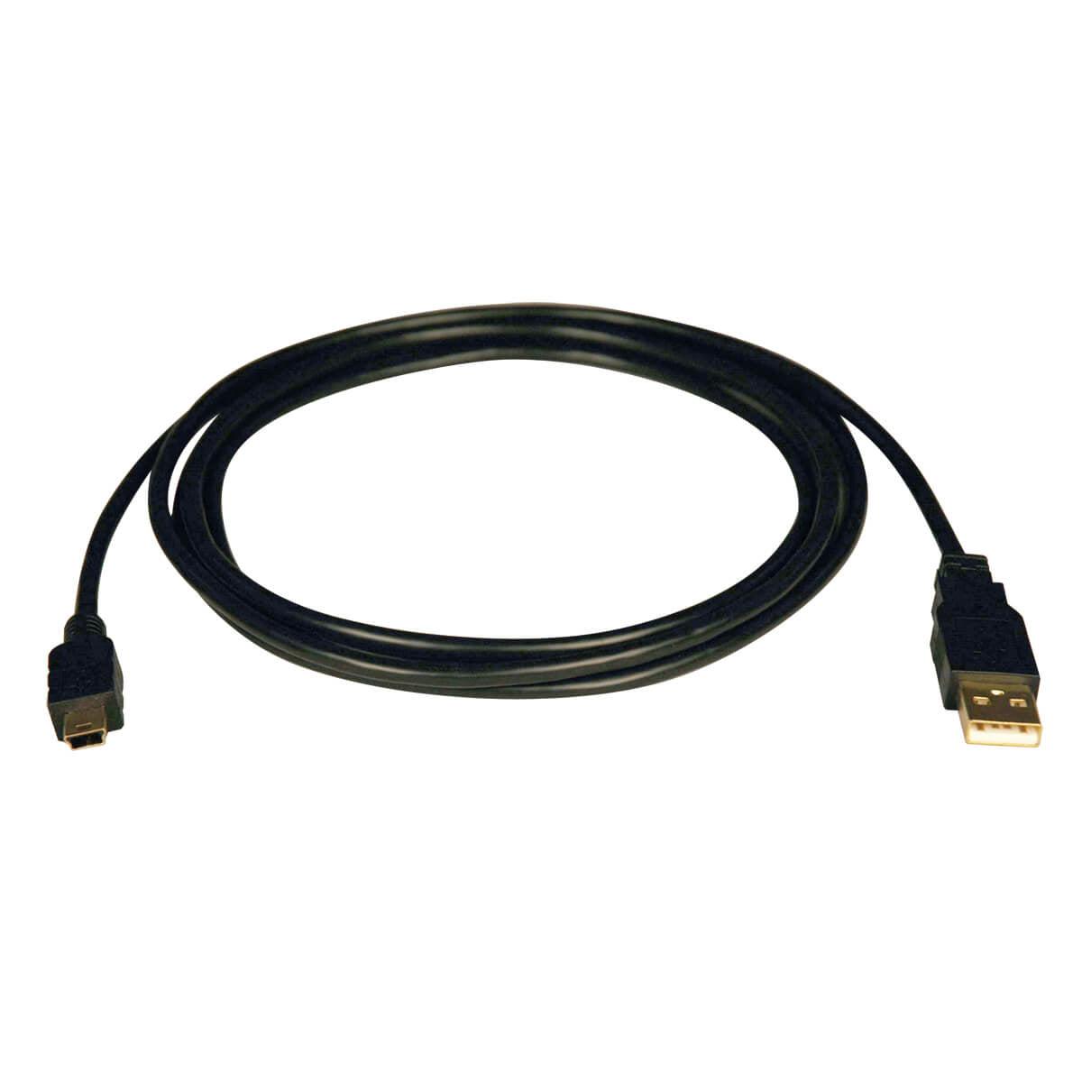 Tripp Lite Usb 2.0 Hi-Speed A To Mini-B Cable (A To 5Pin Mini-B, M/M), 0.91 M