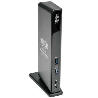 Tripp Lite Usb 3.0 Laptop Dual Head Docking Station - Hdmi And Dvi Video, Audio, Usb Hub Ports And Ethernet