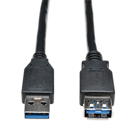 Tripp Lite Usb 3.0 Superspeed Extension Cable - Usb-A To Usb-A, M/F, Black, 0.91 M