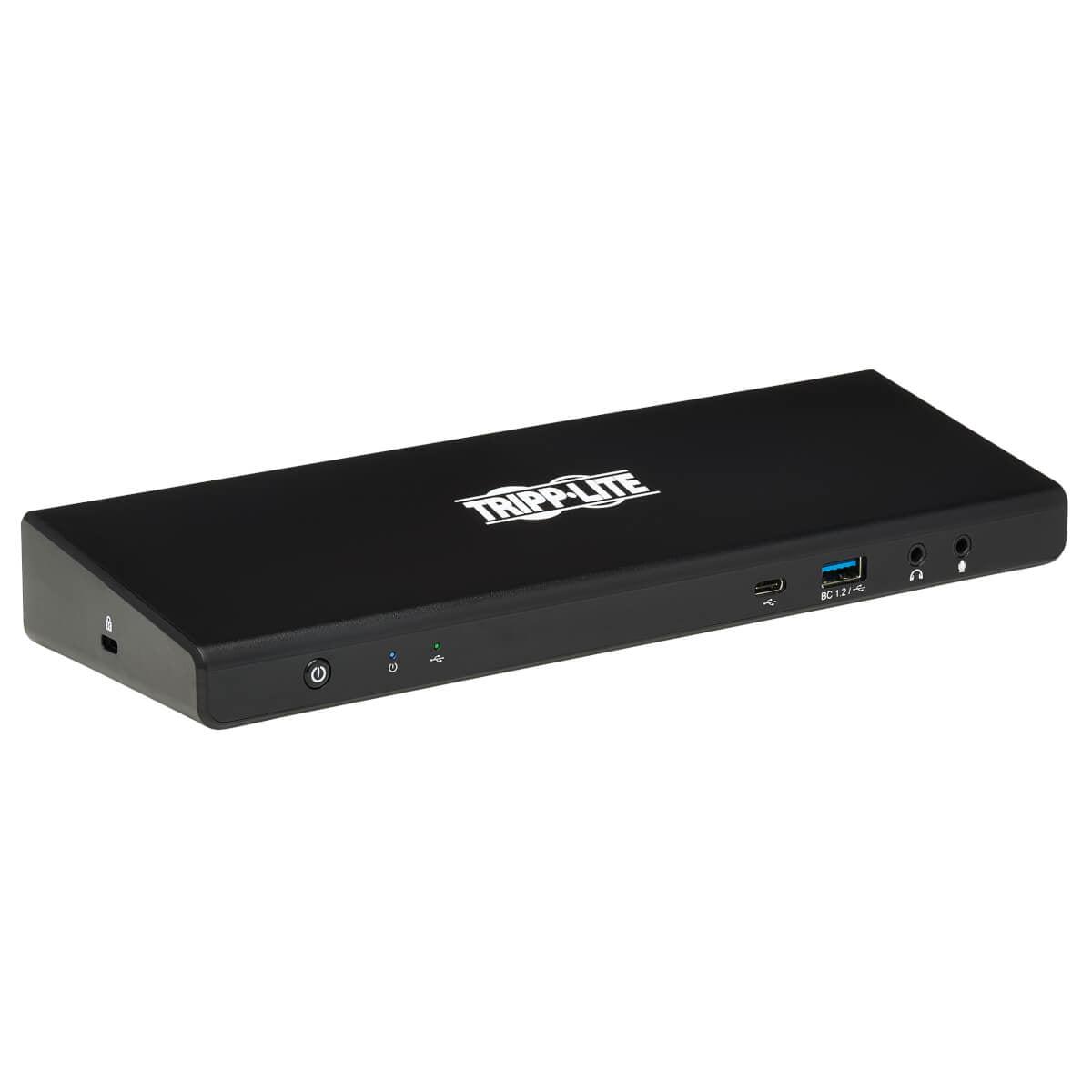 Tripp Lite Usb-C Dock, Dual Display - 5K 60 Hz Dp, 4K 60 Hz Hdmi, Usb 3.2 Gen 1, Usb-A/C Hub, Gbe, 85W Pd Charging