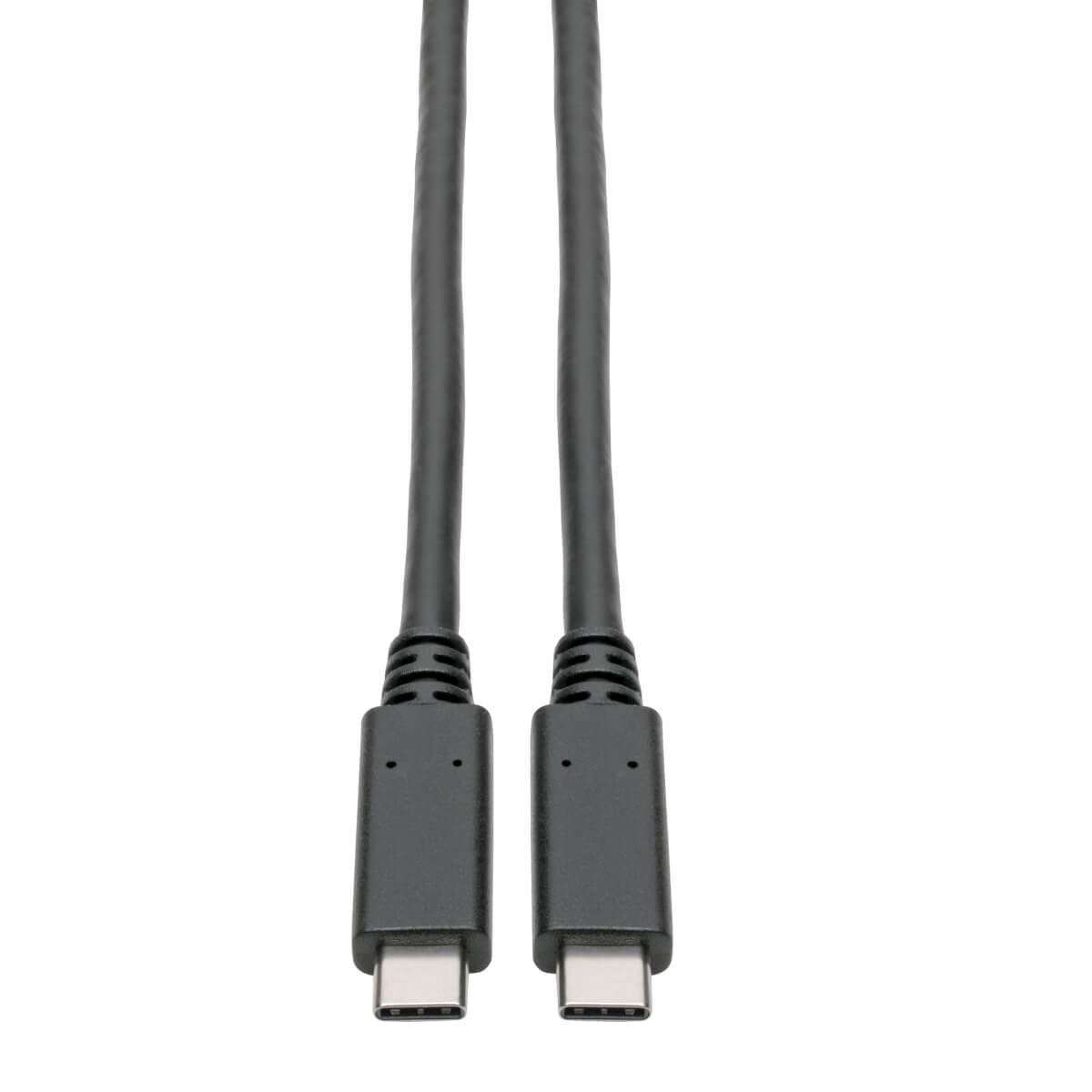 Tripp Lite Usb-C To Usb-C Cable (M/M) - 3.1, 5 Gbps, 5A Rating, Thunderbolt 3 Compatible, 0.91 M