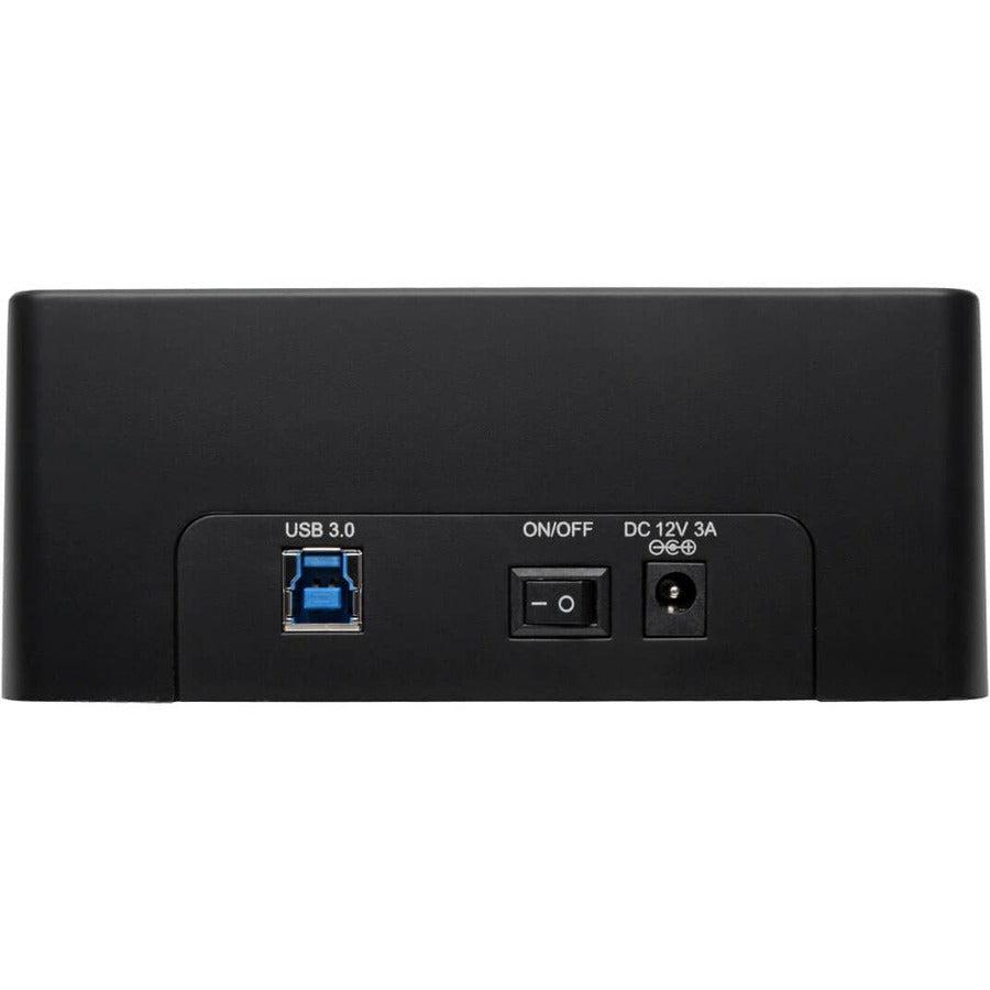 Tripp Lite Usb 3.0 Superspeed To Dual Sata External Hard Drive Docking Station With Cloning For 2.5In/3.5In Hdd