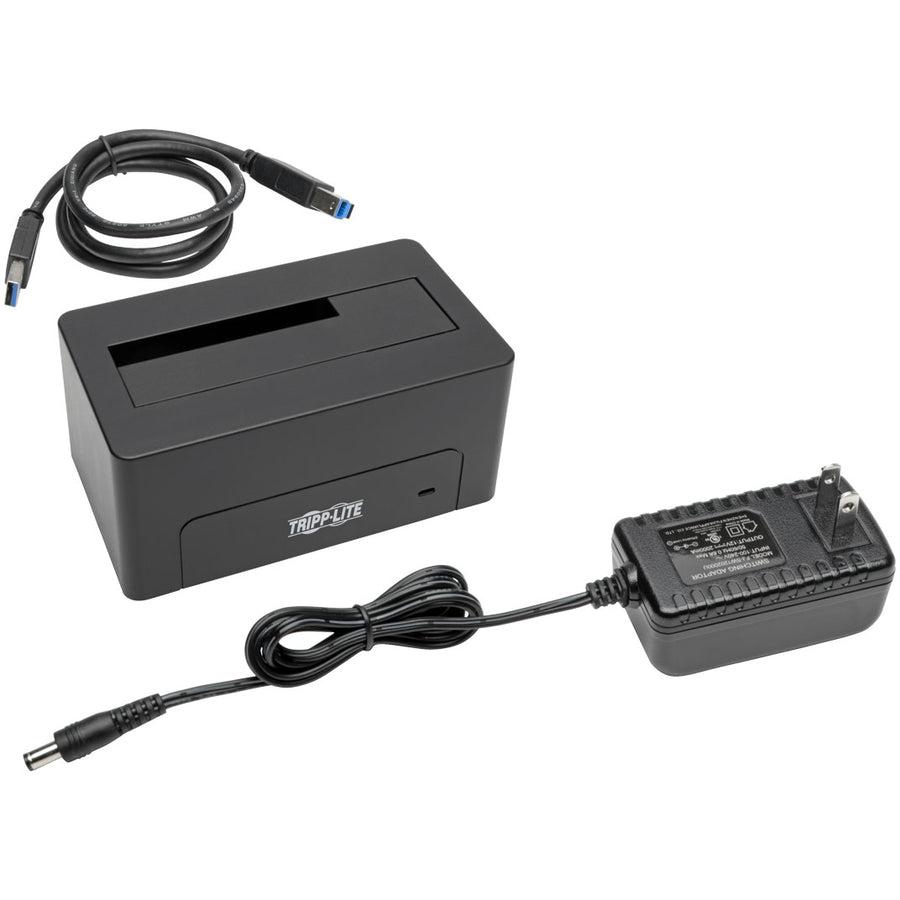 Tripp Lite Usb 3.0 Superspeed To Sata External Hard Drive Docking Station For 2.5In Or 3.5In Hdd